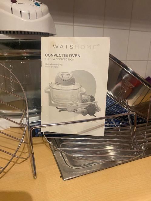 Halogeen heteluchtoven Watshome, Elektronische apparatuur, Ovens, Zo goed als nieuw, Vrijstaand, Oven met grill, Ophalen