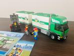 lego city 7733 Cargo truck en Forklift, Enlèvement ou Envoi, Utilisé, Ensemble complet, Lego