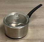 Casseroles en inox, prix: 7€, Enlèvement ou Envoi, Comme neuf, Inox, Casserole ou Cocotte-minute