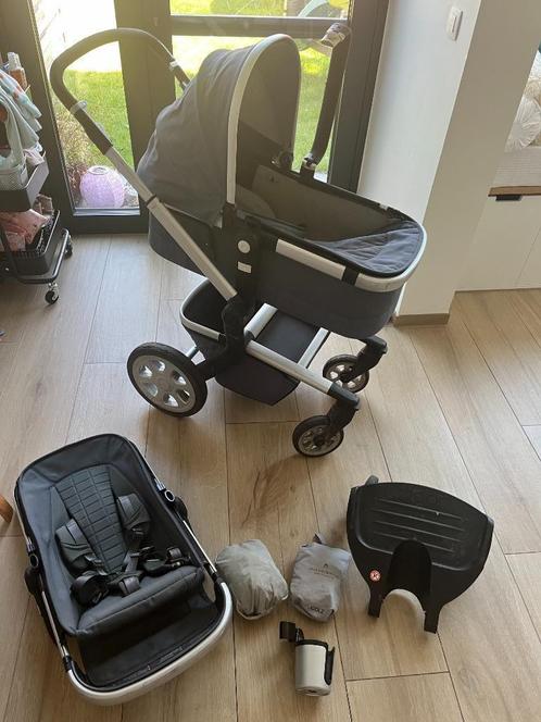Buggy Joolz Day 3 met alle accessoires te koop, Kinderen en Baby's, Buggy's, Gebruikt, Overige merken, Duomodel, Regenhoes, Verstelbare rugleuning
