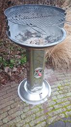 Bbq INOX, Tuin en Terras, Houtskoolbarbecues, Ophalen, Zo goed als nieuw