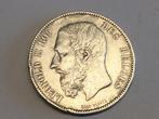 België 5 Francs 1872 zilver, Ophalen of Verzenden, Zilver