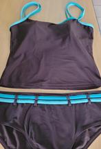 2-DELIG ZWEMPAK VOOR DAMES, Kleding | Dames, Badmode en Zwemkleding, Ophalen of Verzenden, Zo goed als nieuw, Bruin, Badpak