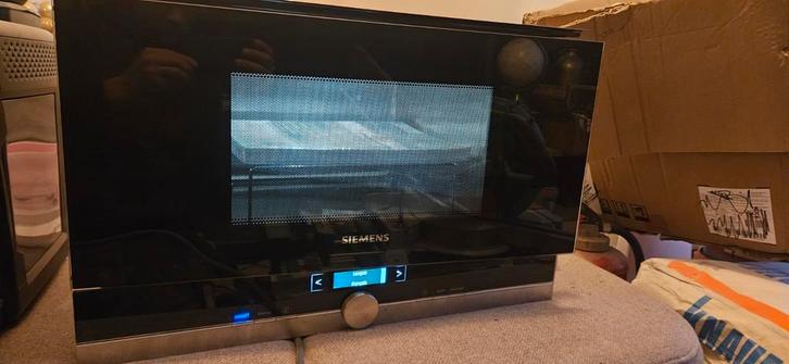 Inbouw microgolf siemens met display., Elektronische apparatuur, Microgolfovens, Zo goed als nieuw, Inbouw, Microgolfoven, 45 tot 60 cm