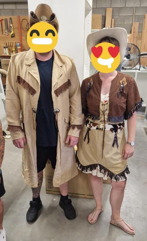 COWBOY kostuum, Hobby en Vrije tijd, Feestartikelen, Gebruikt, Kostuum, Ophalen
