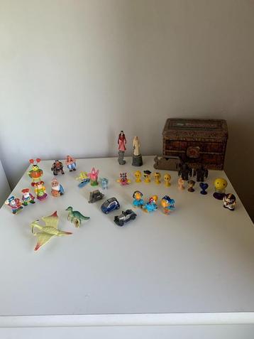 miniaturen smileys - plop - obelix - dino beschikbaar voor biedingen