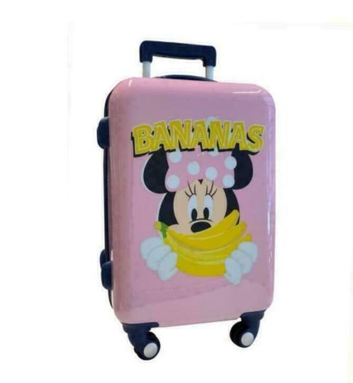Minnie Mouse Trolley Koffer ABS - Disney - Gratis Verzending, Handtassen en Accessoires, Koffers, Nieuw, Overige materialen, Slot