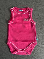 Fuchsia body Lief! Lifestyle - maat 56, Kinderen en Baby's, Ophalen of Verzenden, Nieuw, Meisje