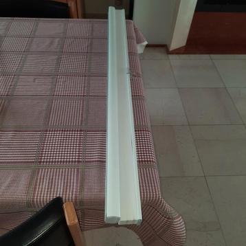 Ikea hoppvals plisségordijn, Enlèvement, Comme neuf, Blanc