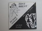 Jackie Davis, Tony Brent What's The Trouble Ten Lonely Week, CD & DVD, Enlèvement ou Envoi, Single, Autres genres, Utilisé