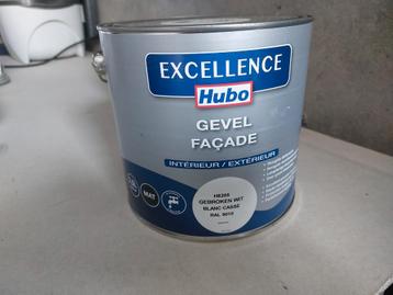 peinture de façade 2,5 litres blanc cassé