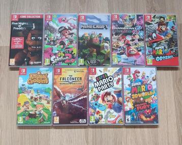 Nintendo Switch spellen  beschikbaar voor biedingen