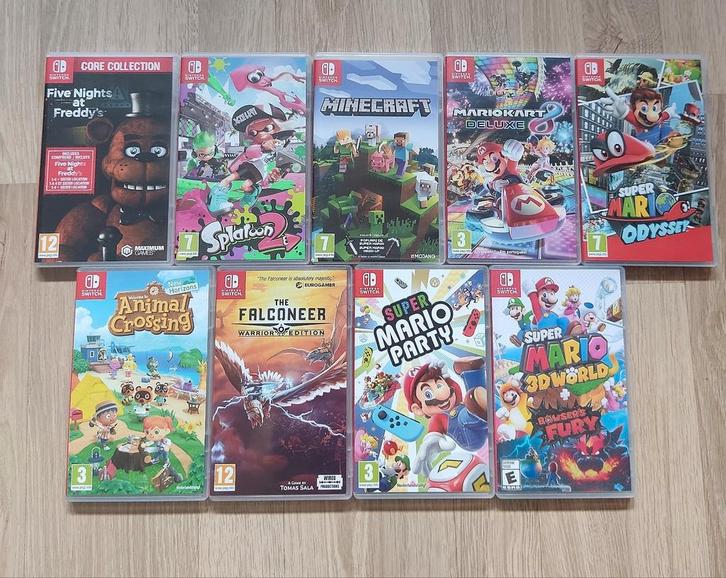Nintendo Switch spellen, Games en Spelcomputers, Games | Nintendo Switch, Zo goed als nieuw, Ophalen of Verzenden