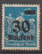 Duitse Rijk 1923 nr 284*, Postzegels en Munten, Verzenden, Duitse Keizerrijk