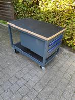 Werkbank / gereedschapswagen, Ophalen