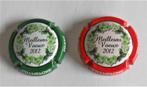 2 Pierre Mignon champagnecapsules - de beste wensen voor 201, Verzamelen, Overige Verzamelen, Ophalen of Verzenden, Zo goed als nieuw