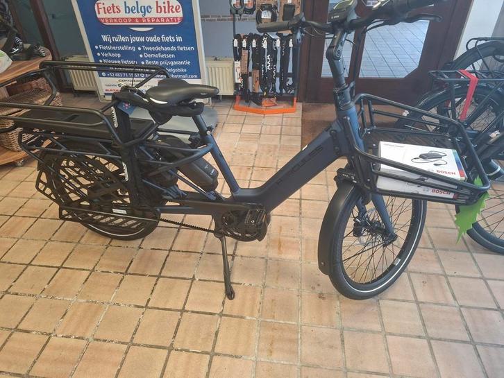 Prachtige e-longtail te koop nieuw! Met accesoires, Fietsen en Brommers, Fietsen | Dames | Moederfietsen, Ophalen