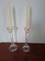 Bougeoirs en cristal de Bohème, Enlèvement ou Envoi