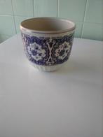 Delftse Bloempot 14x16cm AFHALING LEES BESCHRIJVING, Tuin en Terras, Ophalen, Gebruikt, Rond, Tuin