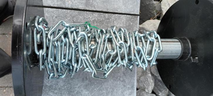 KETTINGEN STAAL EN RVS, Doe-het-zelf en Bouw, Hang- en Sluitwerk, Nieuw, Inox, Ophalen