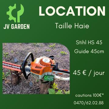 Location taille haie