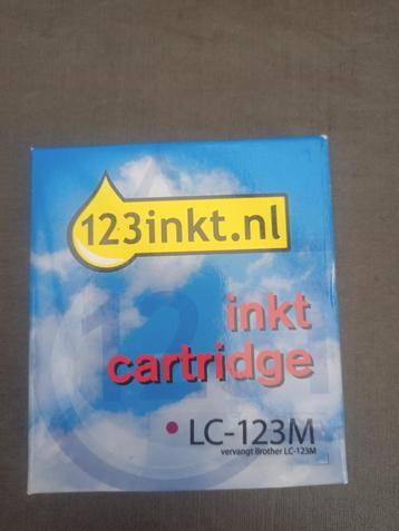 lc-123m brother inkt magenta DCP MFC