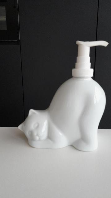 zeeppomp porselein katje, Enlèvement, Comme neuf, Blanc, Autres types