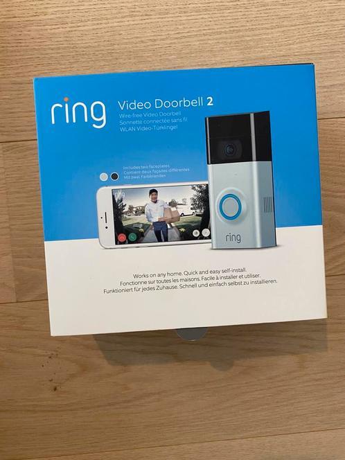 Ring video doorbell 2 draadloos, Huis en Inrichting, Deurbellen, Zo goed als nieuw, Draadloos, Compatibel met smartphone, Ophalen