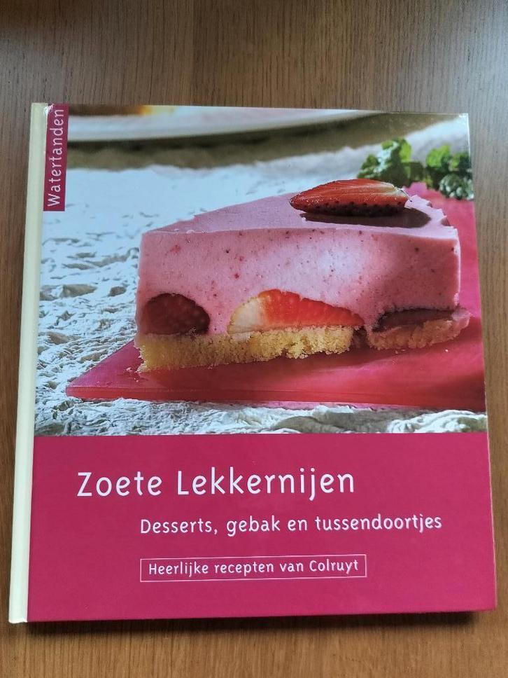 Kookboek, Livres, Livres de cuisine, Comme neuf, Gâteau, Tarte, Pâtisserie et Desserts, Enlèvement