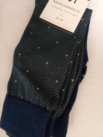 MARCMARCS - chaussettes en coton - 2 paires : 43-46, Enlèvement ou Envoi, Neuf