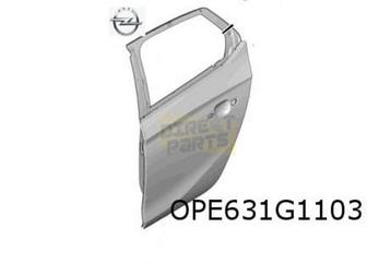 Opel Corsa F (9/19-) Achterportier Links (te spuiten) Origin