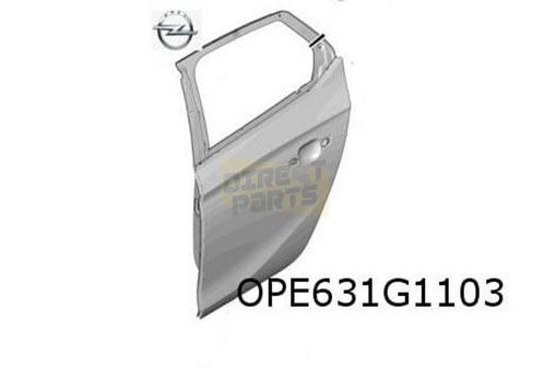 Opel Corsa F (9/19-) Achterportier Links (te spuiten) Origin, Autos : Pièces & Accessoires, Carrosserie & Tôlerie, Porte, Opel