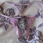 String rose à imprimé tigre, Vêtements | Femmes, Sous-vêtements & Lingerie, Enlèvement ou Envoi, Rose, String