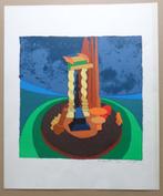 VIC GENTILS / FIGURATIE / KLEURLITHO / 56x46cm / SIG / 1970, Antiek en Kunst, Ophalen of Verzenden