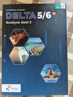Delta 5/6 analyse deel 3, Boeken, Ophalen, ASO, Wiskunde A, Plantyn