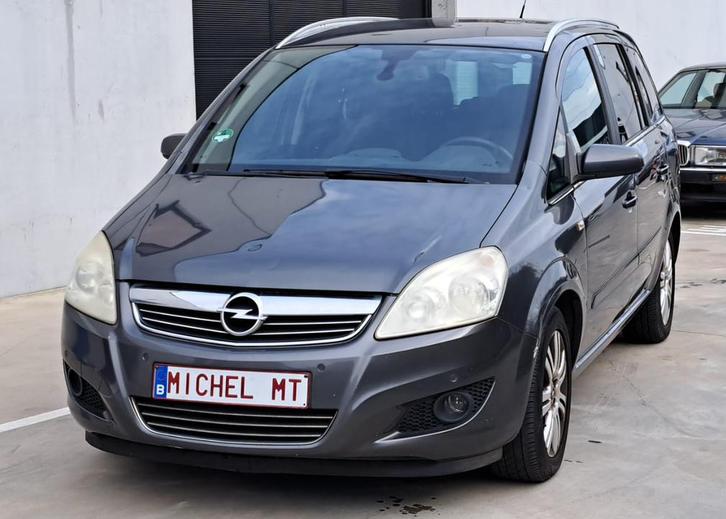 Opel Zafira 1.8i Benzine Automaat 7 zitplaatsen, Auto's, Opel, Bedrijf, Te koop, Zafira, ABS, Adaptieve lichten, Airbags, Alarm