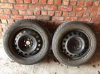 4 x Winterbanden Uniroyal MS Plus 205/55/16 - 5x100, Utilisé, Enlèvement ou Envoi