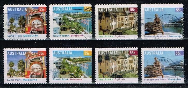 Timbres d'Australie - K 4913 - sites touristiques, Timbres & Monnaies, Timbres | Océanie, Affranchi, Envoi