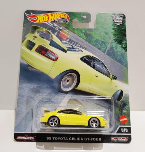 Hot Wheels '95 Toyota celica gt-four Mountain drifters 2022, Hobby en Vrije tijd, Modelauto's | Overige schalen, Ophalen of Verzenden
