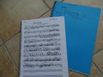 bladmuziek dwarsfluit/viool en harp/piano  2 x, Muziek en Instrumenten, Bladmuziek, Klassiek, Overige soorten, Ophalen of Verzenden