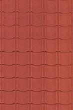 Stacaravan metalen dakpanplaat +/-113x83cm BRUIN ROOD GRIJS, Meer dan 6