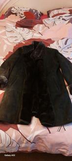 Beau manteau mouton retourne veritable double fourrure vraie, Enlèvement