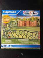 Playmobil 70347 Afsluiting, Ophalen, Zo goed als nieuw, Complete set
