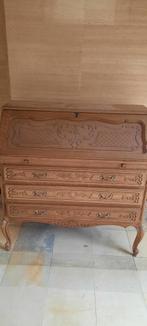 Secretaresse eikenhout, Ophalen, Gebruikt, Ancien