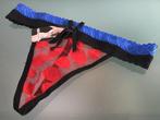 Livraison gratuite | Nouveau string rouge hip, Bleu, String, Envoi