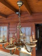 Luster koper met marmer houders, Antiek en Kunst, Antiek | Verlichting, Ophalen