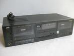 RETRO - Platine double cassette - JVC TD-W2221., TV, Hi-fi & Vidéo, Auto-reverse, Double, JVC, Enlèvement ou Envoi