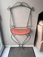 Vintage smeedijzeren kaptafel, Huis en Inrichting, Tafels | Kaptafels, Ophalen, Gebruikt, Metaal of Aluminium, 50 tot 100 cm