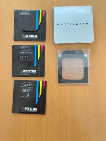 Hasselblad filterhouder + filters beschikbaar voor biedingen