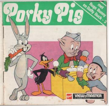 View-master Porky Pig D 133 NL Bugs Bunny Daffy Duck, Enlèvement ou Envoi